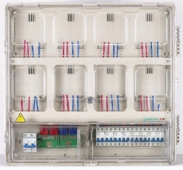六盘水单相八位机械式电表箱