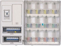 单相十二位预付费电表箱